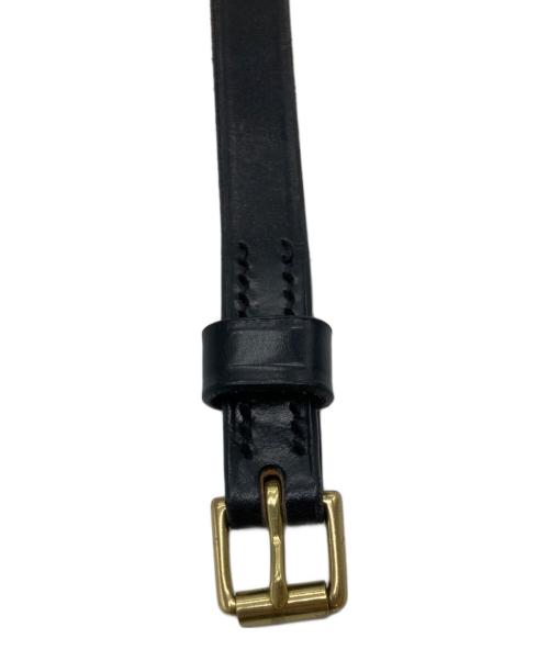 MARTIN FAIZEY（マーティンフェイジー）MARTIN FAIZEY (マーティンフェイジー) 3/4 Roller buckle ブラックの古着・服飾アイテム