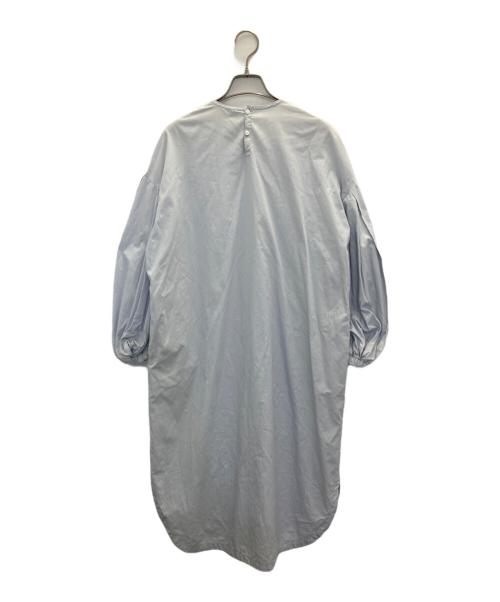 mizuiro-ind（ミズイロインド）mizuiro-ind (ミズイロインド) ブラウスワンピース ブルー サイズ:表記無しの古着・服飾アイテム