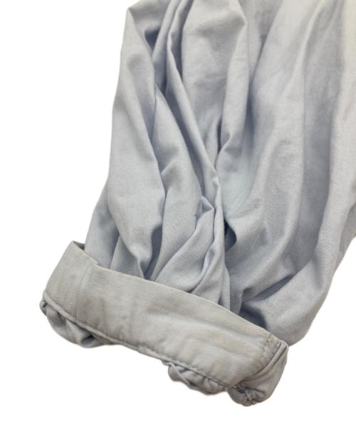 mizuiro-ind（ミズイロインド）mizuiro-ind (ミズイロインド) ブラウスワンピース ブルー サイズ:表記無しの古着・服飾アイテム