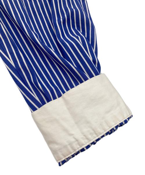 mizuiro-ind（ミズイロインド）mizuiro-ind (ミズイロインド) シャツワンピース ブルー サイズ:表記無しの古着・服飾アイテム