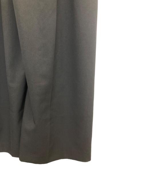 STYLE MIXER（スタイルミキサー）STYLE MIXER (スタイルミキサー) センタープレスワイドロンパース ブラック サイズ:Mの古着・服飾アイテム