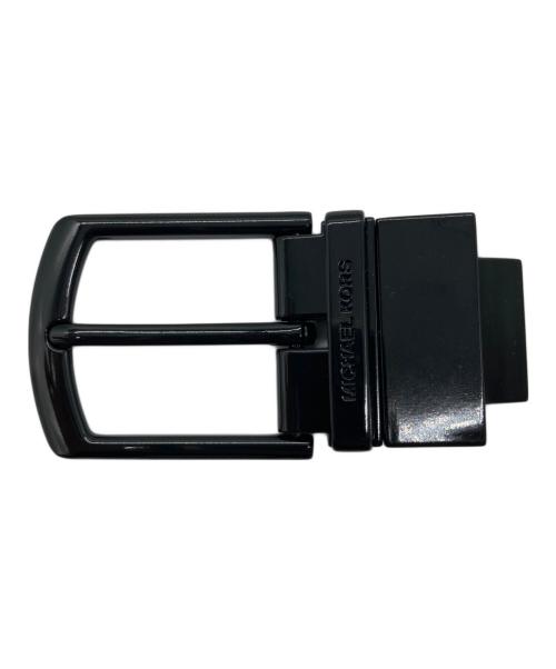 MICHAEL KORS（マイケル・コース）MICHAEL KORS (マイケルコース) ロゴレザーベルト ブラックの古着・服飾アイテム