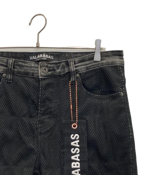 VALABASAS（バラバサス）VALABASAS (バラバサス) ”AGENT” STACKEDFLARE JEANS ブラック サイズ:34の古着・服飾アイテム