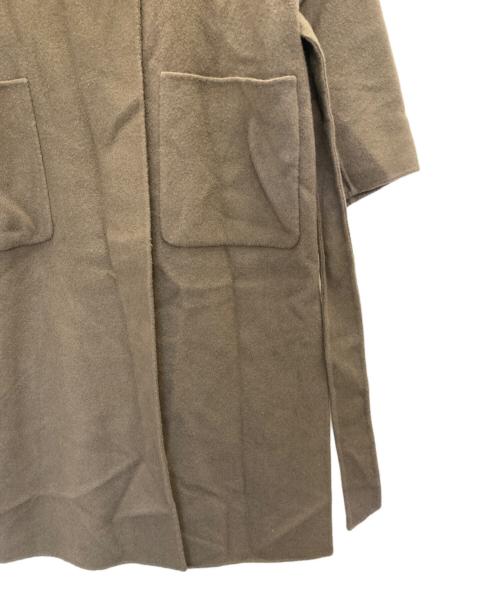 Mila Owen（ミラオーウェン）Mila Owen (ミラオーウェン) ウールロングコート ブラウンの古着・服飾アイテム