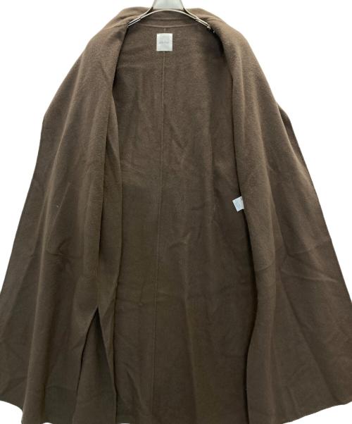 Mila Owen（ミラオーウェン）Mila Owen (ミラオーウェン) ウールロングコート ブラウンの古着・服飾アイテム