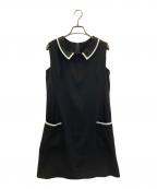 FOXEY NEWYORKフォクシーニューヨーク）の古着「ノースリーブワンピース」｜ブラック