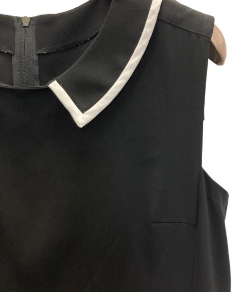 FOXEY NEWYORK（フォクシーニューヨーク）FOXEY NEWYORK (フォクシーニューヨーク) ノースリーブワンピース ブラック サイズ:表記無しの古着・服飾アイテム