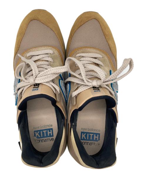 NEW BALANCE（ニューバランス）NEW BALANCE (ニューバランス) KITH (キス) nonnative (ノンネイティブ) ローカットスニーカー ブラウン サイズ:27.5cmの古着・服飾アイテム