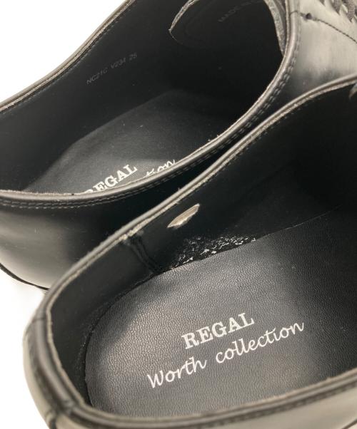 REGAL（リーガル）REGAL (リーガル) ストレートチップシューズ ブラック サイズ:25cmの古着・服飾アイテム