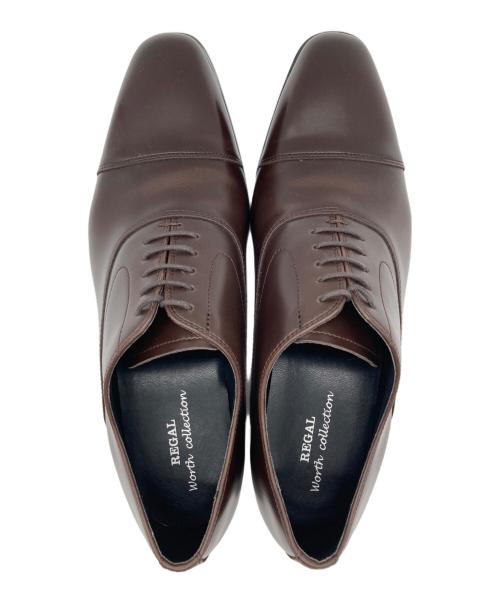 REGAL（リーガル）REGAL (リーガル) ストレートチップシューズ ブラウン サイズ:25cmの古着・服飾アイテム