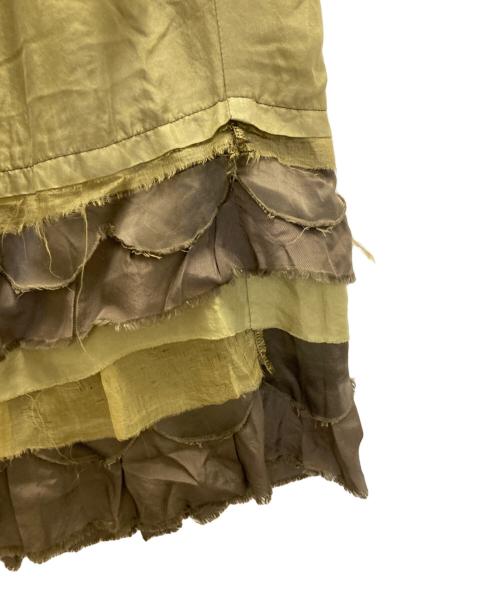 COMME des GARCONS JUNYA WATANABE MAN（コム デ ギャルソン ジュンヤ ワタナベ マン）COMME des GARCONS JUNYA WATANABE MAN (コム デ ギャルソン ジュンヤ ワタナベ マン) 切替スカート グリーン サイズ:Mの古着・服飾アイテム