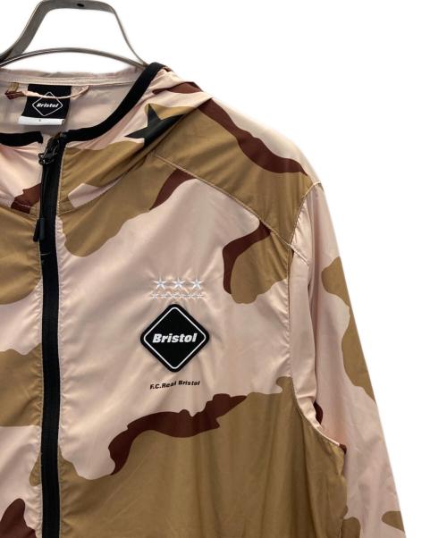 F.C.R.B.（エフシーレアルブリストル）F.C.R.B. (エフシーレアルブリストル) カモフラライトシェルパーカー ベージュ サイズ:Ｌの古着・服飾アイテム