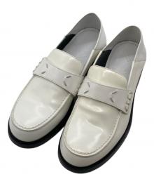 Maison Margiela（メゾンマルジェラ）の古着「コインローファー」｜ホワイト