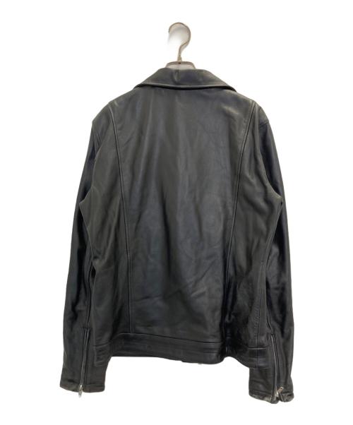 URBAN RESEARCH（アーバンリサーチ）URBAN RESEARCH (アーバンリサーチ) レザーライダースジャケット ブラック サイズ:40の古着・服飾アイテム