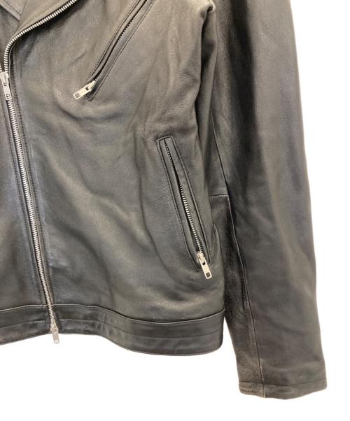 URBAN RESEARCH（アーバンリサーチ）URBAN RESEARCH (アーバンリサーチ) レザーライダースジャケット ブラック サイズ:40の古着・服飾アイテム