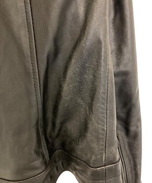 URBAN RESEARCH（アーバンリサーチ）URBAN RESEARCH (アーバンリサーチ) レザーライダースジャケット ブラック サイズ:40の古着・服飾アイテム