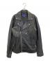 URBAN RESEARCH（アーバンリサーチ）の古着「レザーライダースジャケット」｜ブラック