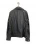 URBAN RESEARCH (アーバンリサーチ) レザーライダースジャケット ブラック サイズ:40：5000円