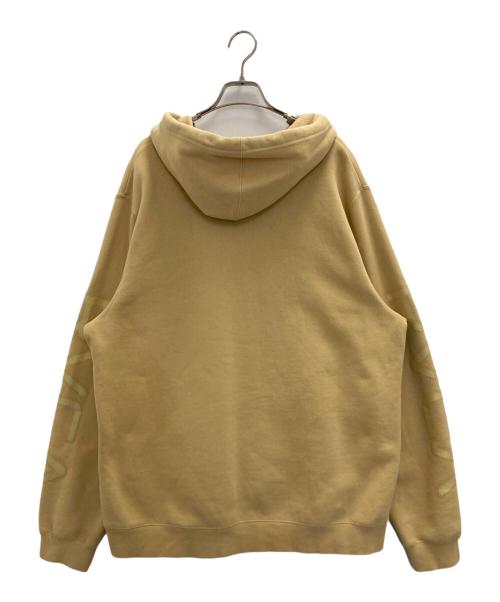 RVCA（ルーカ）RVCA (ルーカ) BIG PIXEL HOODIE ベージュ サイズ:Ⅼの古着・服飾アイテム