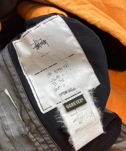 stussy（ステューシー）stussy (ステューシー) マウンテンパーカー オレンジ サイズ:Mの古着・服飾アイテム