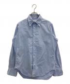 INDIVIDUALIZED SHIRTSインディビジュアライズドシャツ）の古着「スリムフィットシャツ」｜ブルー