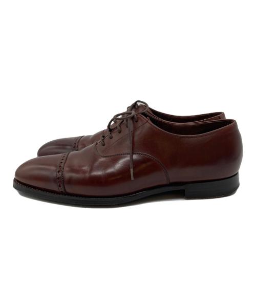 Crockett & Jones（クロケット＆ジョーンズ）Crockett & Jones (クロケット＆ジョーンズ) PUNCH STRAIGHT-TIP BELGRAVE ブラウン サイズ:SIZE ６の古着・服飾アイテム