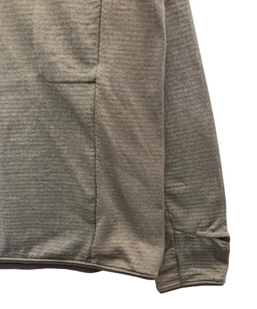 THE NORTH FACE（ザ ノース フェイス）THE NORTH FACE (ザ ノース フェイス) サーマルバーサグリッドクルー グレー サイズ:XLの古着・服飾アイテム