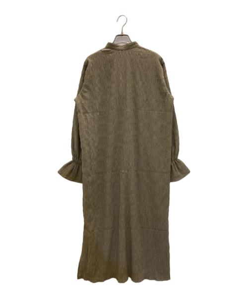 JOURNAL STANDARD relume（ジャーナルスタンダード レリューム）JOURNAL STANDARD relume (ジャーナルスタンダード レリューム) sheer jersey ワンピース グリーン サイズ:FREEの古着・服飾アイテム