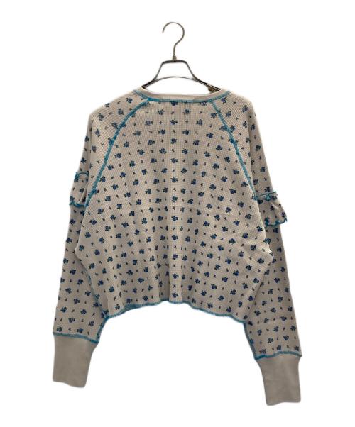 mag.by c（マグバイシー）mag.by c (マグバイシー) ロングスリーブサーマルトップス アイボリー サイズ:FREEの古着・服飾アイテム