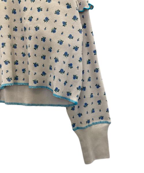 mag.by c（マグバイシー）mag.by c (マグバイシー) ロングスリーブサーマルトップス アイボリー サイズ:FREEの古着・服飾アイテム