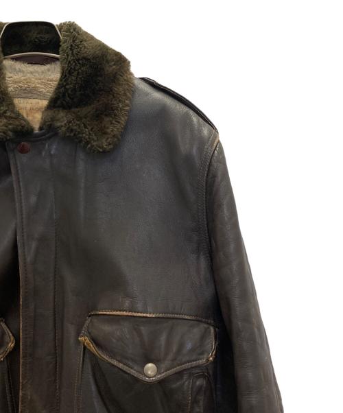 SCHOTT BROS.（ショット）SCHOTT BROS. (ショットブロス) G-1レザーフライトジャケット ブラウン サイズ:SIZE 38の古着・服飾アイテム