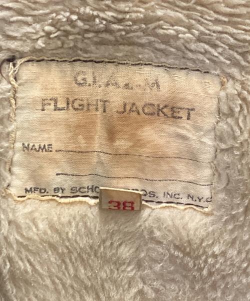 SCHOTT BROS.（ショット）SCHOTT BROS. (ショットブロス) G-1レザーフライトジャケット ブラウン サイズ:SIZE 38の古着・服飾アイテム