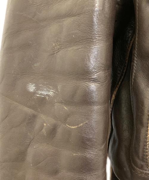 SCHOTT BROS.（ショット）SCHOTT BROS. (ショットブロス) G-1レザーフライトジャケット ブラウン サイズ:SIZE 38の古着・服飾アイテム