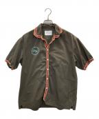 WHIMSYウィムジー）の古着「BB WORM -UP SHIRT」｜オリーブ