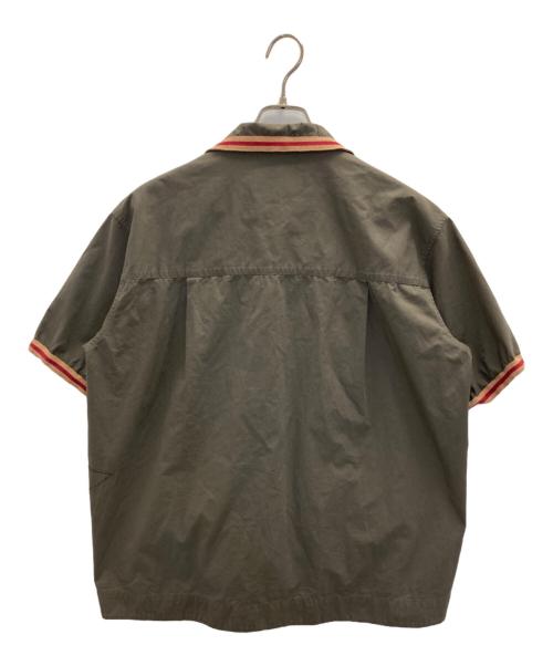 WHIMSY（ウィムジー）WHIMSY (ウィムジー) BB WORM -UP SHIRT オリーブ サイズ:Lの古着・服飾アイテム