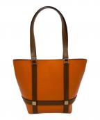 MaxMaraマックスマーラ）の古着「トートバッグ」｜オレンジ