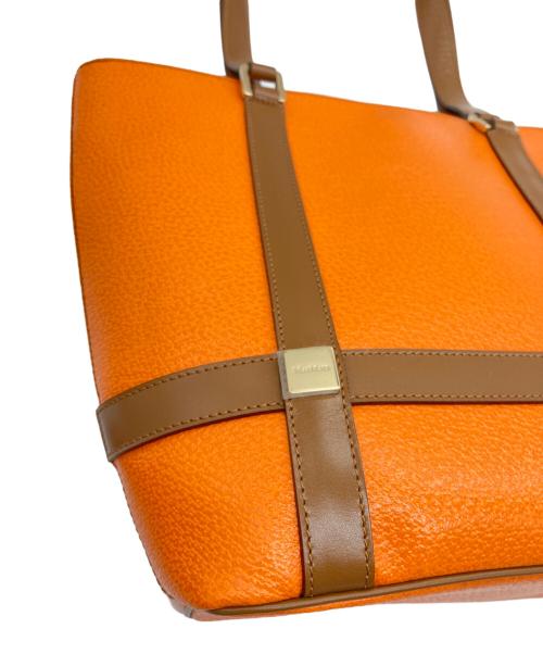 MaxMara（マックスマーラ）MaxMara (マックスマーラ) トートバッグ オレンジの古着・服飾アイテム