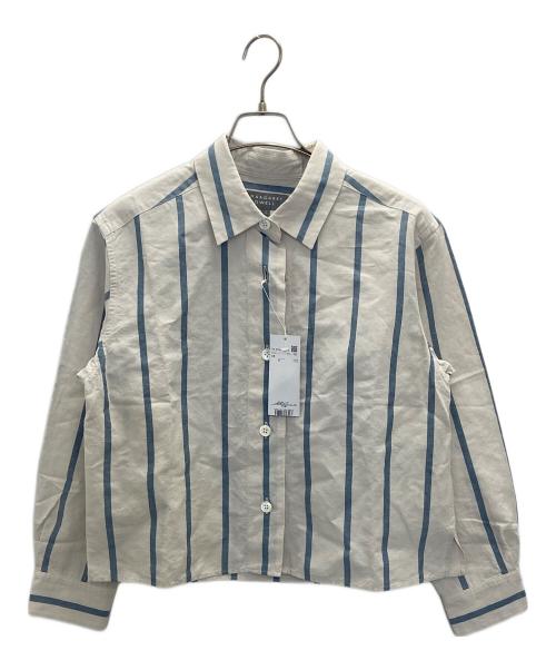 MARGARET HOWELL（マーガレットハウエル）MARGARET HOWELL (マーガレットハウエル) BOLD STRIPE COTTON LINEN ベージュ サイズ:1の古着・服飾アイテム