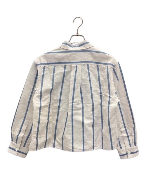 MARGARET HOWELL（マーガレットハウエル）MARGARET HOWELL (マーガレットハウエル) BOLD STRIPE COTTON LINEN ベージュ サイズ:1の古着・服飾アイテム