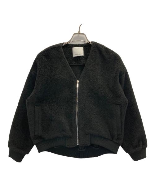 CAPRICIEUX LE'MAGE（カプリシューレマージュ）CAPRICIEUX LE'MAGE (カプリシューレマージュ) ボアジャケット ブラック サイズ:FREEの古着・服飾アイテム