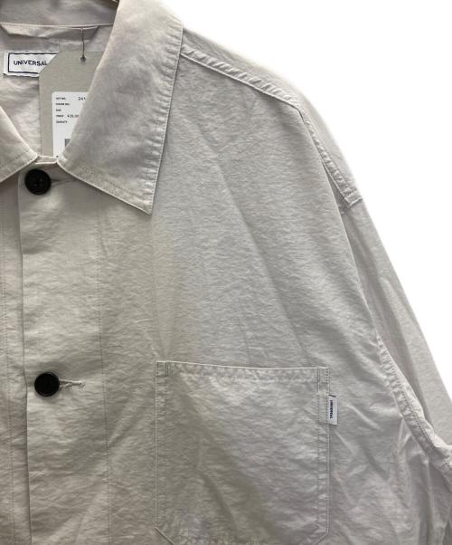 UNIVERSAL PRODUCTS.（ユニバーサルプロダクツ）UNIVERSAL PRODUCTS. (ユニバーサルプロダクツ) シャツジャケット グレー サイズ:3の古着・服飾アイテム