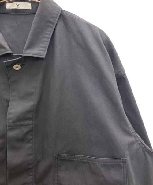 Y（ワイ）Y (ワイ) ORGANIC COTTON / RECYCLE POLYESTER TWILL BLOUSON ネイビー サイズ:4の古着・服飾アイテム