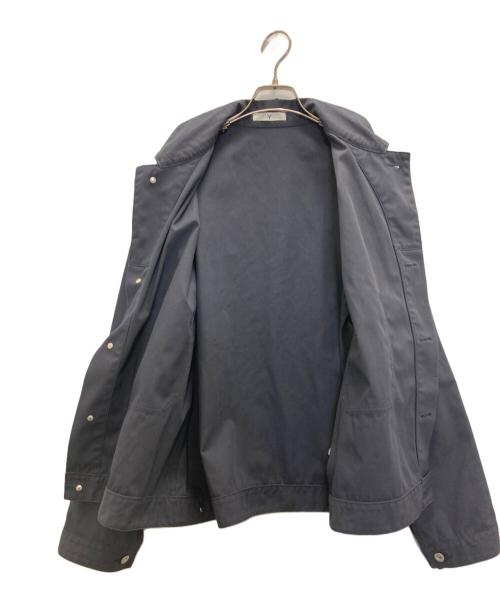Y（ワイ）Y (ワイ) ORGANIC COTTON / RECYCLE POLYESTER TWILL BLOUSON ネイビー サイズ:4の古着・服飾アイテム