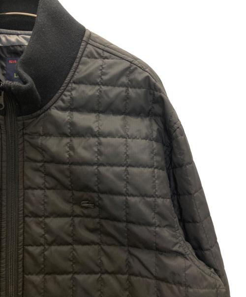 LACOSTE（ラコステ）LACOSTE (ラコステ) キルティングジャケット ブラック サイズ:52の古着・服飾アイテム