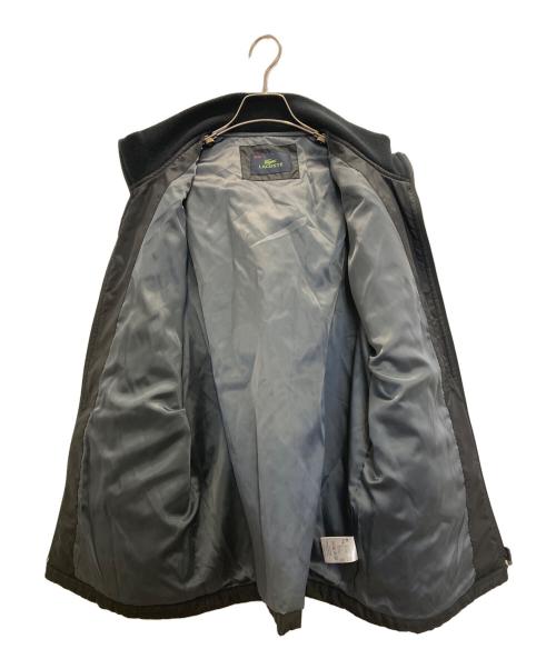 LACOSTE（ラコステ）LACOSTE (ラコステ) キルティングジャケット ブラック サイズ:52の古着・服飾アイテム