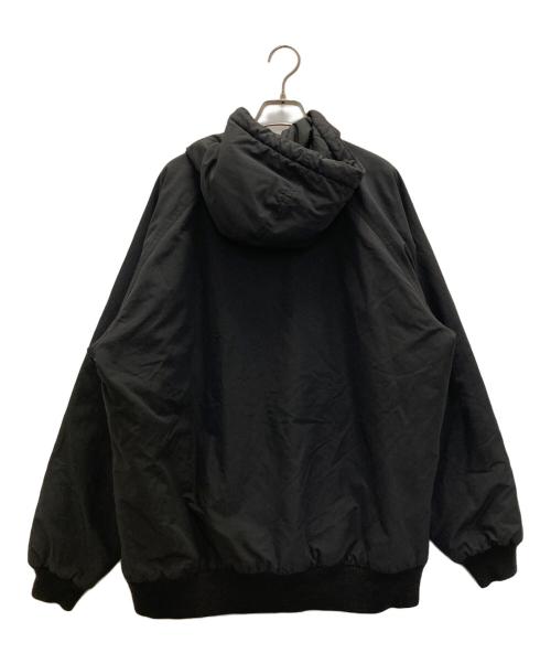 CarHartt（カーハート）CarHartt (カーハート) ナイロンフーディジャケット ブラック サイズ:XLの古着・服飾アイテム