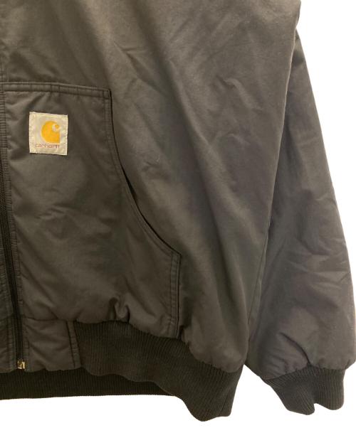CarHartt（カーハート）CarHartt (カーハート) ナイロンフーディジャケット ブラック サイズ:XLの古着・服飾アイテム
