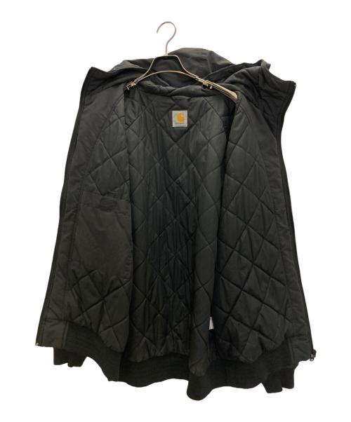 CarHartt（カーハート）CarHartt (カーハート) ナイロンフーディジャケット ブラック サイズ:XLの古着・服飾アイテム