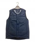 tilakティラック）の古着「ダウンベスト」｜ネイビー