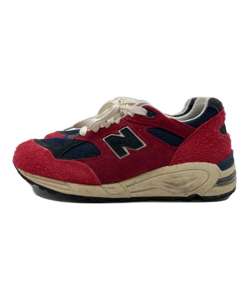 NEW BALANCE（ニューバランス）NEW BALANCE (ニューバランス) スニーカー レッド サイズ:26cmの古着・服飾アイテム